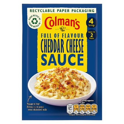 Colman's Pour Over Cheddar Cheese Sauce 40g
