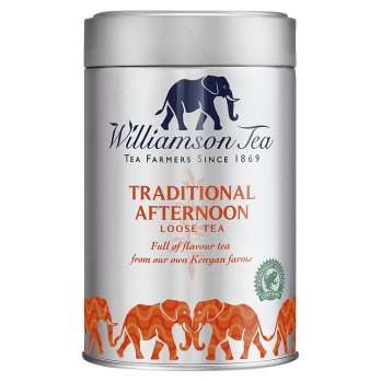 Williamson Tea Traditional Afternoon Loose Tea Cylinder 100g