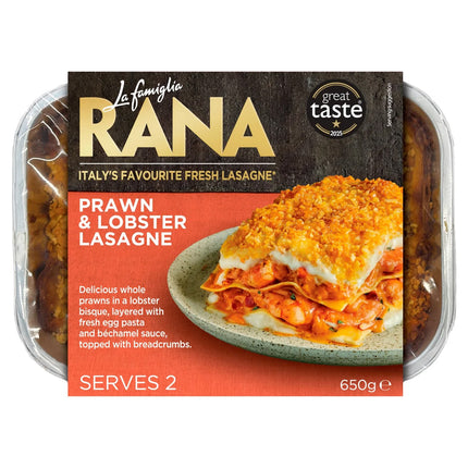 Giovanni Rana Prawn & Lobster Lasagne 650G