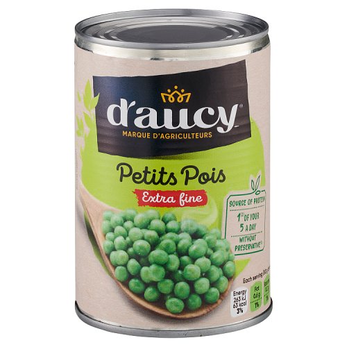 D'Aucy Peas - Very Fine 400g