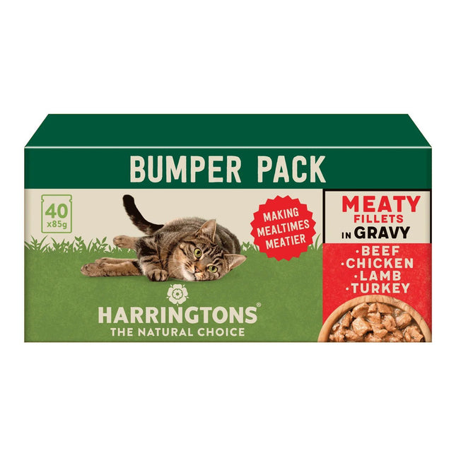 Harringtons Cat Meaty Gravy 40x85g