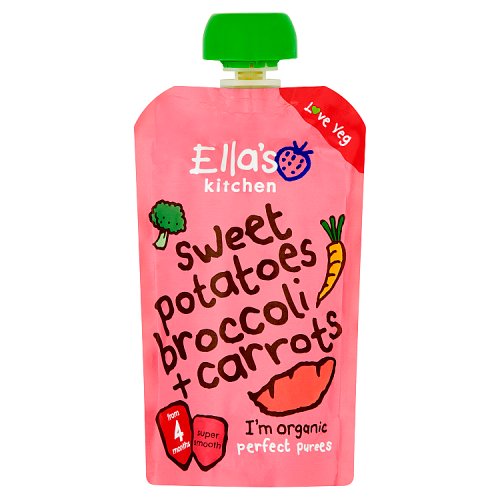 Ella's Kitchen S1 - Swt Pot Broccoli + Carro 120g