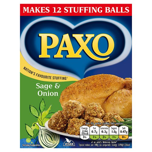 PAXO STUFF SAGE & ONION HS 16/170G