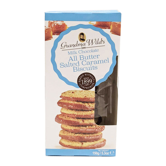 Grandma Wild's All Butter Milk Chocolate Salted Caramel 150g