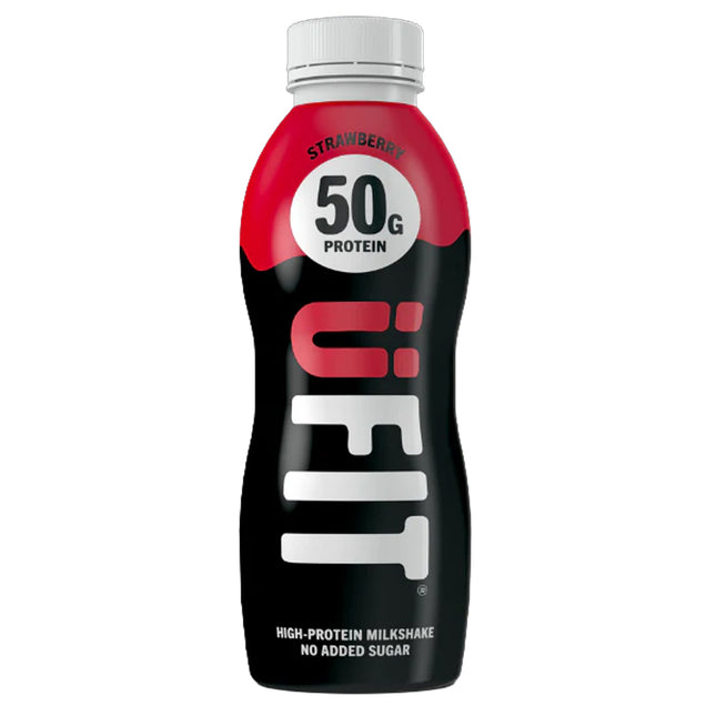 UFIT 50g High Protein Shake - Strawberry  500ml