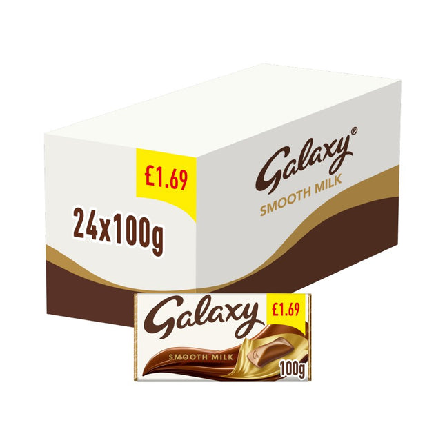 Galaxy Milk Block £1.69 PMP 100g