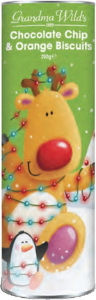 Grandma Wild's Giant Tube Reinder & Penguin 9 x 200g