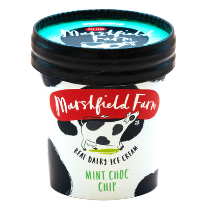Marshfield Farm Real Dairy Ice Cream Mint Choc Chip 125ml