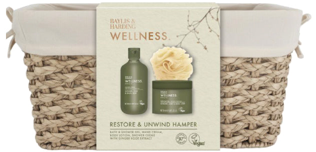 Wellness Restore & Unwind Hamper Gift Set 1200g
