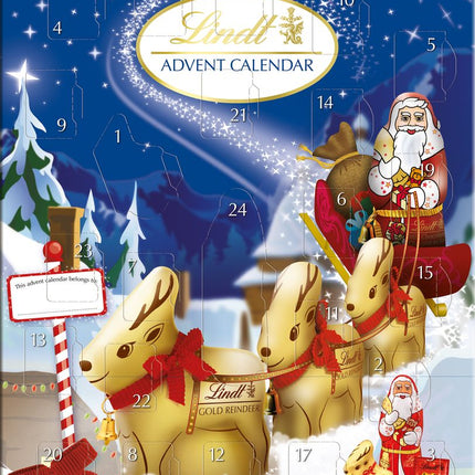 Lindt Advent Calendar 160G