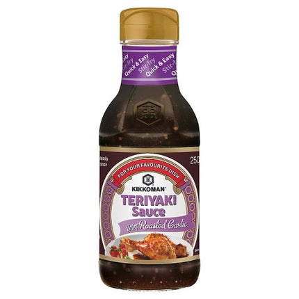 Kikkoman Teriyaki Sauce Roasted Garlic 250ml