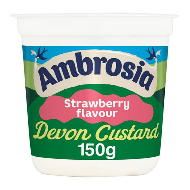 Ambrosia Strawberry Custard Pot 150g
