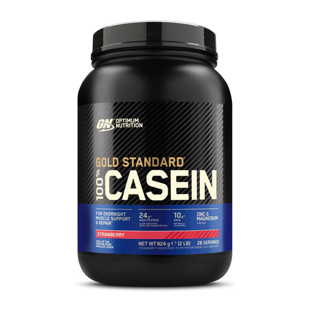 ON 100% Casein Tub - Strawberry (924g)