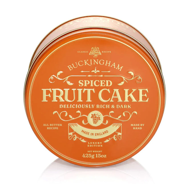 Buckingham Cakes Spiced Fruit Cake with Orange & Apricot 425g