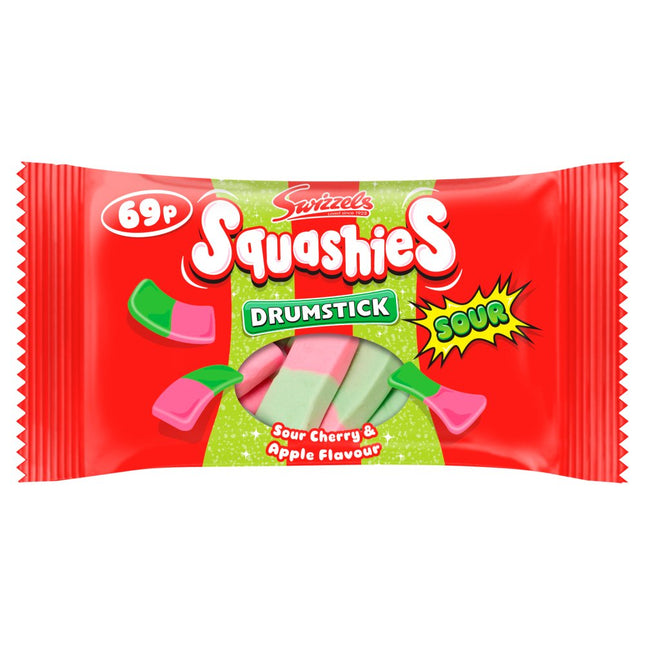 Swizzels Squashies Sour Cherry & Apple PMP 69p 60g