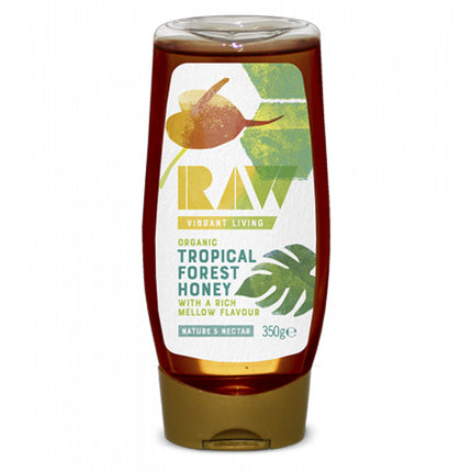 Raw Organic Forest Honey Squeezy 350g
