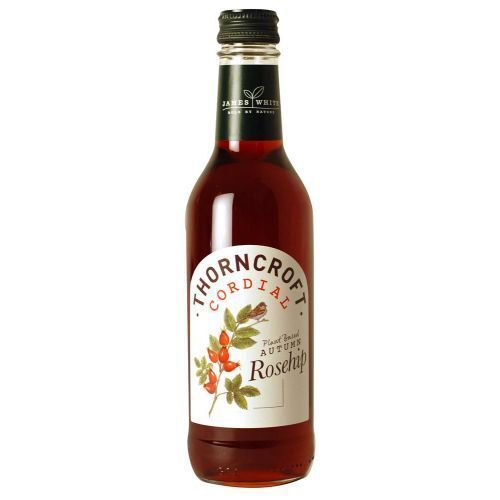 Thorncroft Autumn Rosehip Cordial 330ml Glass
