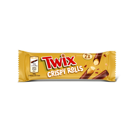 Twix Caramel Crispy Rolls Twin 22.5g
