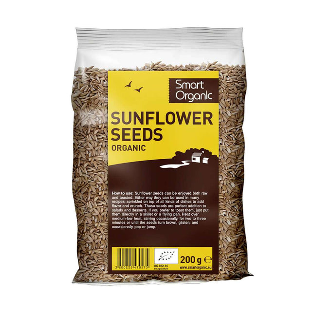 Smart Organic Sunflower Seeds 250G