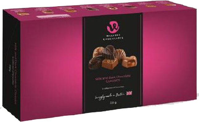 Walkers Milk, White & Dark Classics Box 720g