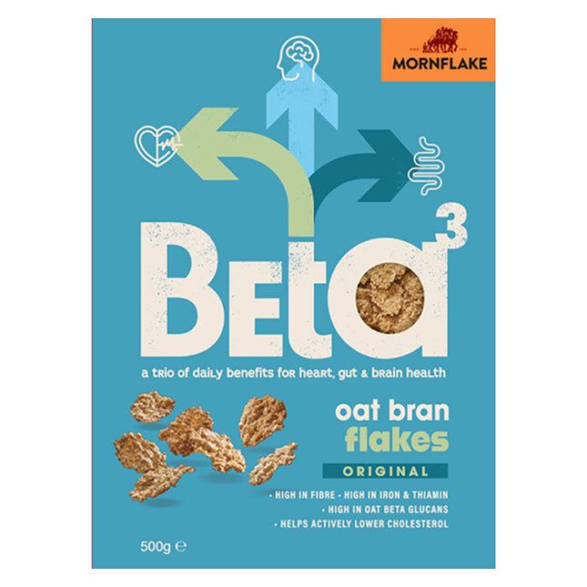 Mornflake Beta3 Oatbran Flakes Original 500g