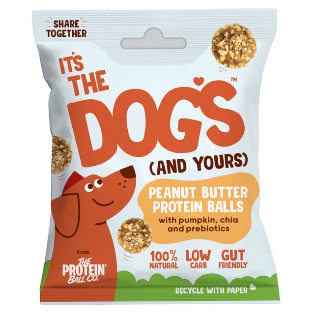 It’s the Dogs - Peanut Butter Balls - Healthy Dog Treats