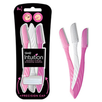 Wilkinson Sword Female Intution, Perfect Finish Eyebrow Shaper x 3 Per Pack