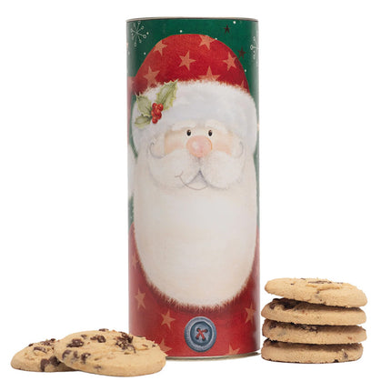 Farmhouse Biscuits Christmas Santa Choc Chip Tube 240g