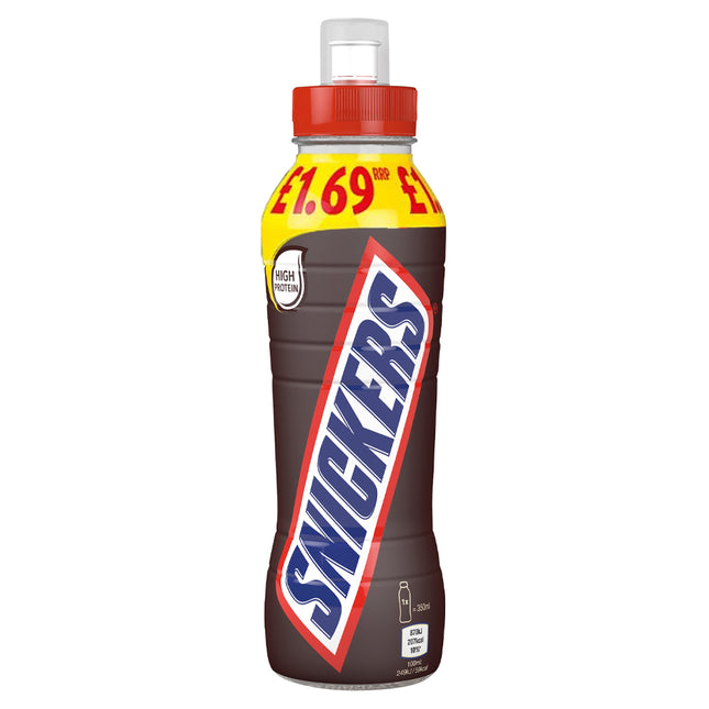 Snickers Shake Sports Cap PMP £1.69 350ml