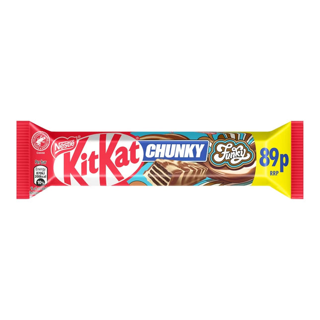 Kit Kat Chunky Funky PMP 89p 40g