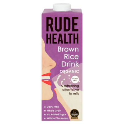 Rude Health Organic Brown Rice Drink 1L