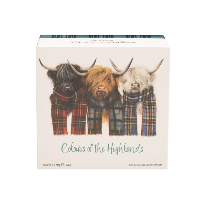 Gardiners Lana Mathieson Colours Of The Highlands Carton Of Vanilla Fudge 170g