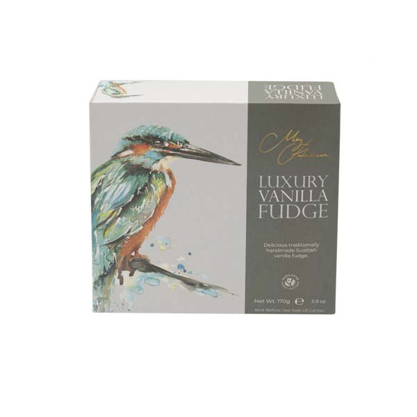 Gardiners Meg Hawkins Kingfisher Carton Of Vanilla Fudge 170g