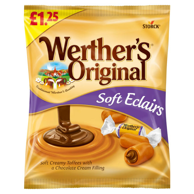 Werther's Orginal Soft Eclair PMP £1.25 100g
