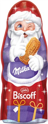 Milka Santa Claus Biscoff 95G