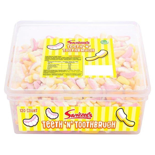 Swizzels Teeth N Toothbrush 120ct