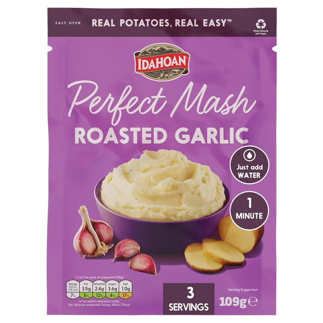 Idahoan Roasted Garlic Mash 109g