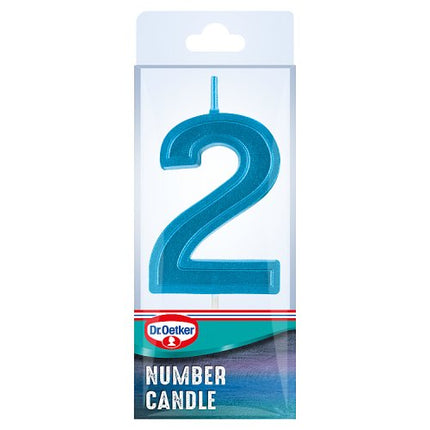 Dr. Oetker 2 Number Candle 5g