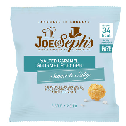Joe & Seph's Salted Caramel Popcorn Foil TOP SELLER - 7g