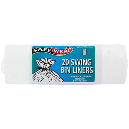 Swrap 1220 x 760mm Swingbin Liner 20s