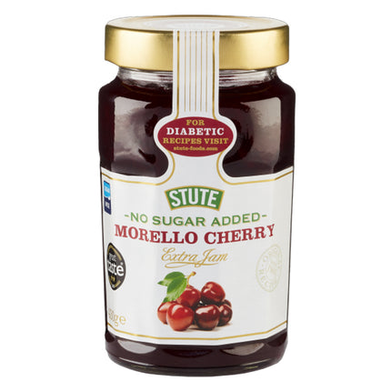 Stute Foods No Sugar Added Morello Cherry Jam 430g