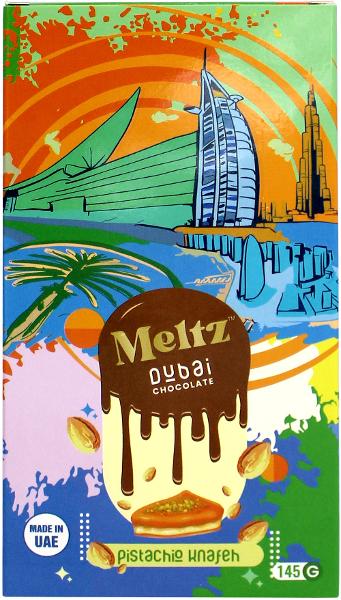 Meltz Dubai Chocolate Pistachio Knafeh 145g