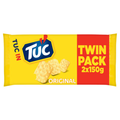 Jacob's TUC Original Crackers Twin Pack 300g