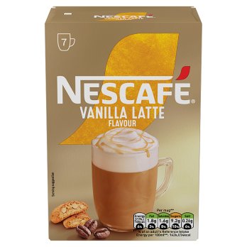 Nescafe Latte Vanilla 7 Sachets 129.5g