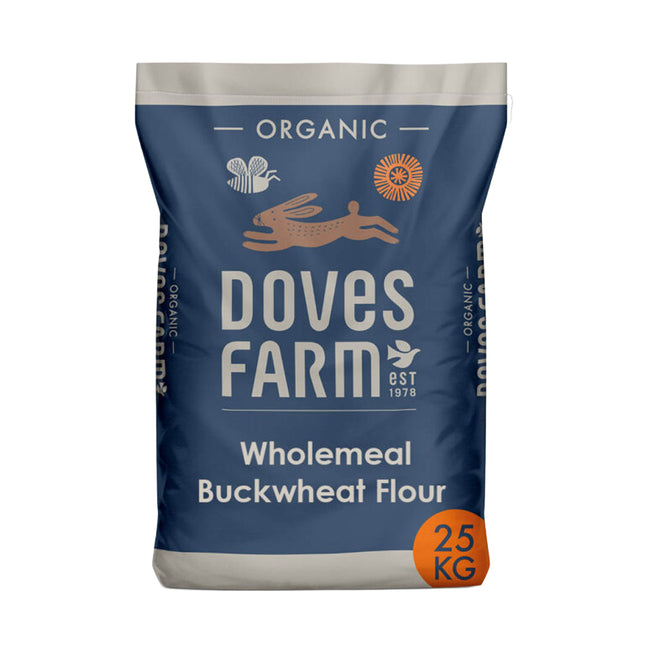 Doves Farm Organic Buckwheat Flour (Stoneground) 25kg