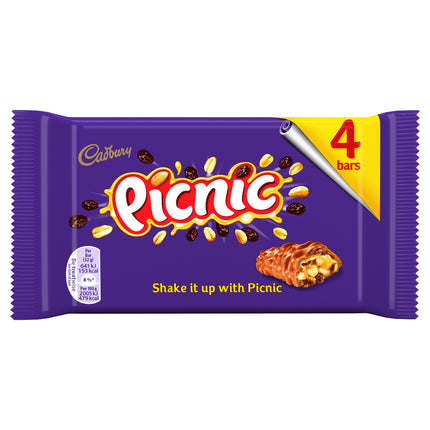 Cadbury Picnic 128g 4 Pack
