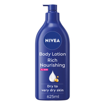 Nivea Body Essentials Pump Rich Caring Milk 625ml