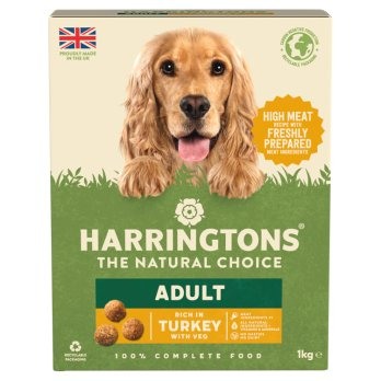 Harringtons Adult Turkey Dry Dog Food 1kg