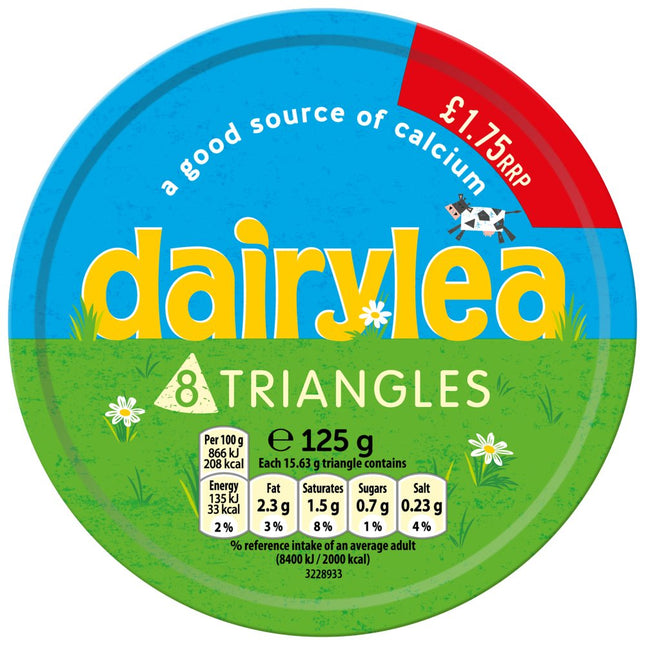 Dairylea Triangles PMP £1.75 125G