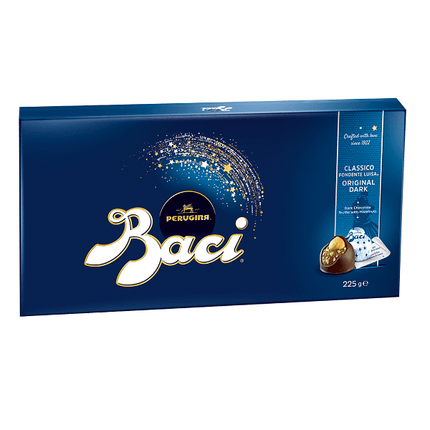 Baci Original Dark Chocolate Truffle With Hazelnuts Gift Box 18Pc 225G